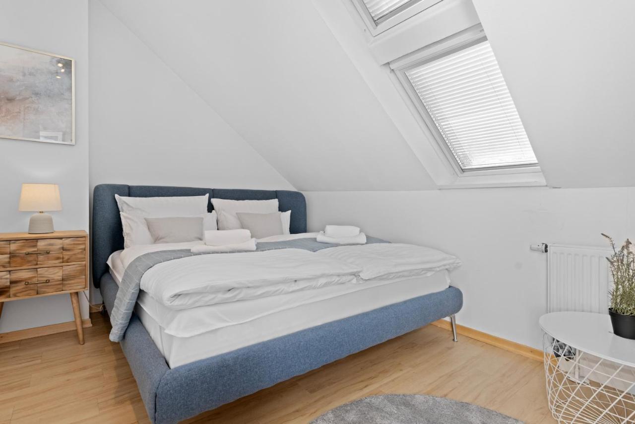 Stilvolle Wohnung: Private Dachterrasse - Zentral Augsburg Exteriér fotografie